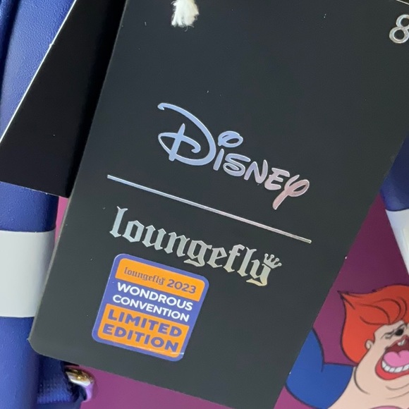 🎤🪩 LOUNGEFLY POWERLINE EYE TO EYE GLOW MINI BACKPACK AND FUNKO POP BUNDLE 🎤🪩 - Picture 14 of 16